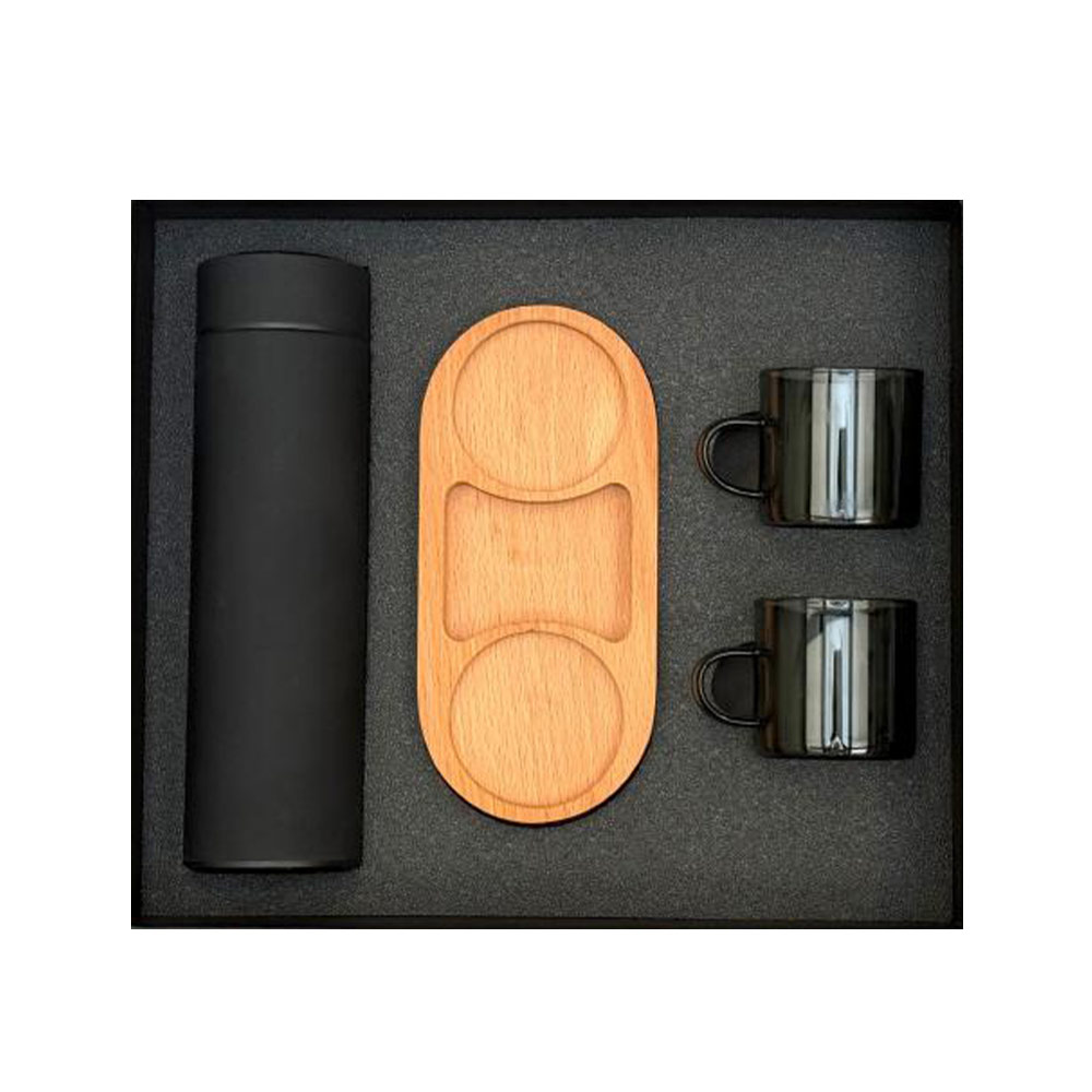 ست هدیه چوبی 1405 آداک کد 017 - حکاکی اسم و لوگو