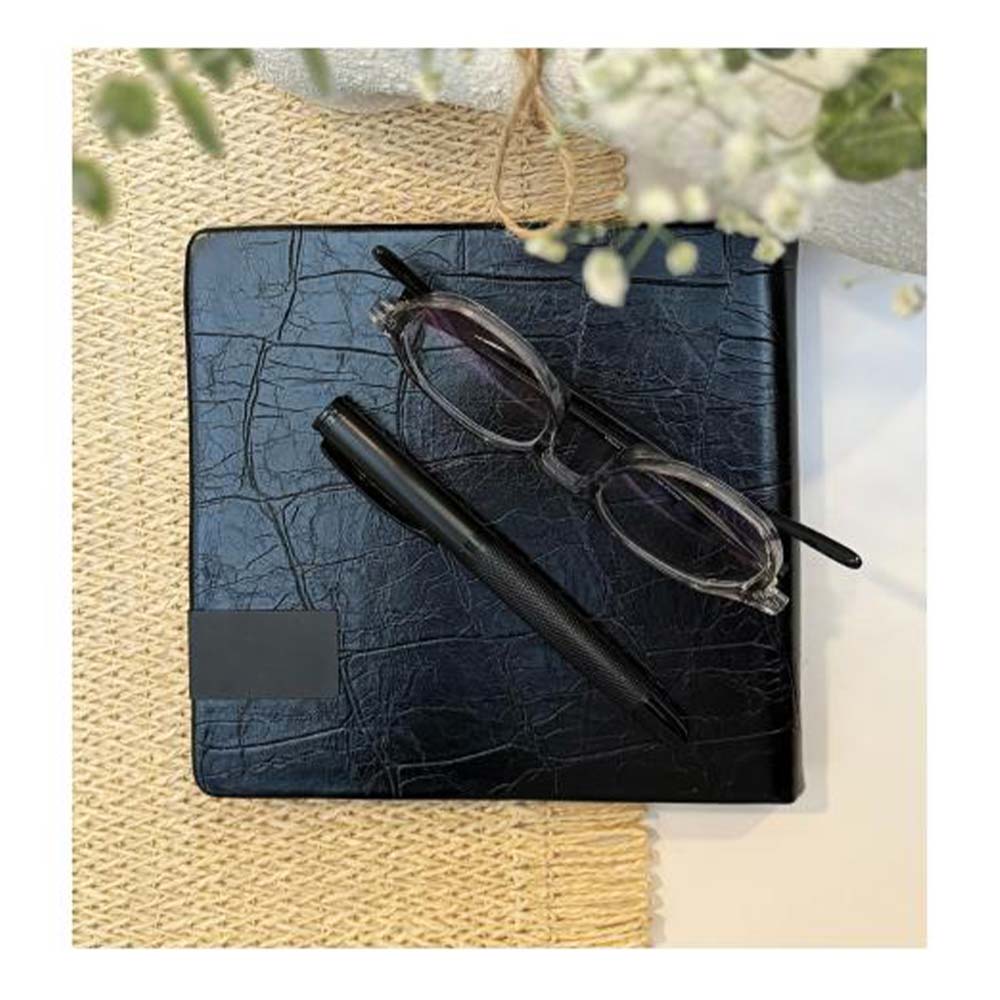 سررسید چرم سنگی 1405 آداک - قطع خشتی